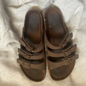 birkenstock 3 strap sandals